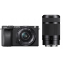Sony A6400 + 16-50mm OSS + 55-210mm OSS (Black) | (ILCE-6400Y/B) | (α6400) | (Alpha 6400)