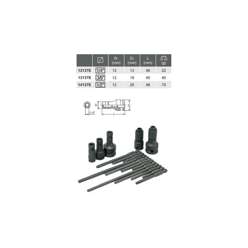 Extended impact adapter 1/2"-1/4" KOKEN – 6
