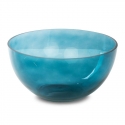 Eurofirany LIMITED COLLECTION LILI6 Meninio stiklo dubuo, ∅ 25 X 13 cm, spalva: turkio