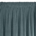 Eurofirany vienspalvė storesnio minkšto aksomo naktinė užuolaida KRISTI, 140X270 cm, 330 g/m2, juost Eurofirany vienspalvė storesnio minkšto aksomo naktinė užuolaida KRISTI, 140X270 cm, 330 g/m2, juost