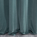 Eurofirany single-color thicker soft velvet night curtain KRISTI, 140X270 cm, 330 g/m2, band/tunnel,