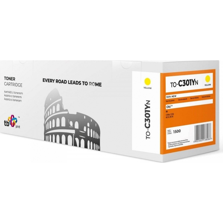 Toner TB Print Yellow Zamiennik C301 (TO-C301YN)