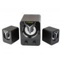 Esperanza EGS107 skaļruņi 2.1 USB LED 5 W melns Esperanza EGS107 skaļruņi 2.1 USB LED 5 W melns