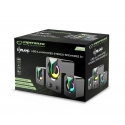 Esperanza EGS107 kõlarid 2.1 USB LED 5 W must Esperanza EGS107 kõlarid 2.1 USB LED 5 W must