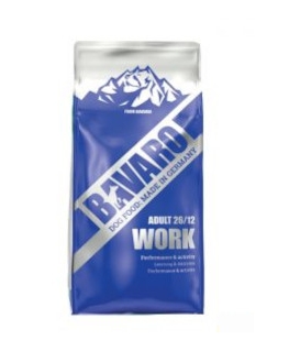 Josera BAVARO WORK ADULT 26/12 – 18KG 15 kg Täiskasvanu Aedvili