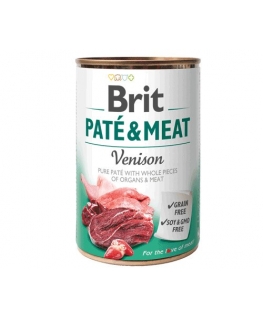 BRIT Paté & Meat with venison - 400g