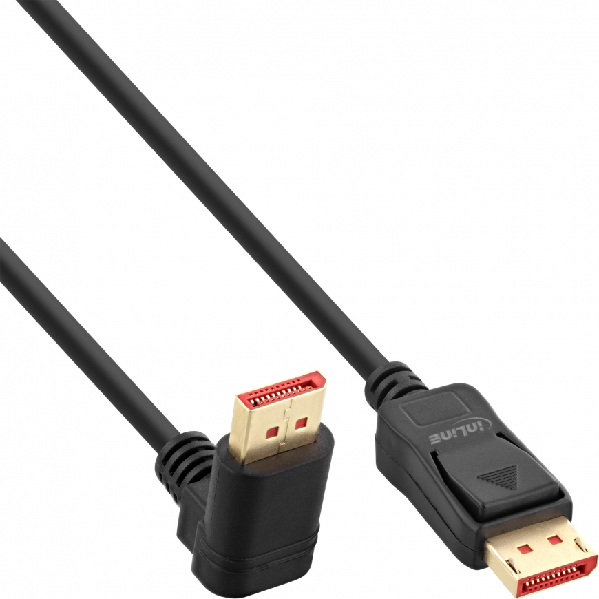 InLine 17151O DisplayPort-kaapeli 1 m Musta