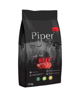 DOLINA NOTECI Piper Animals ar liellopu gaļu - sausā suņu barība - 12 kg