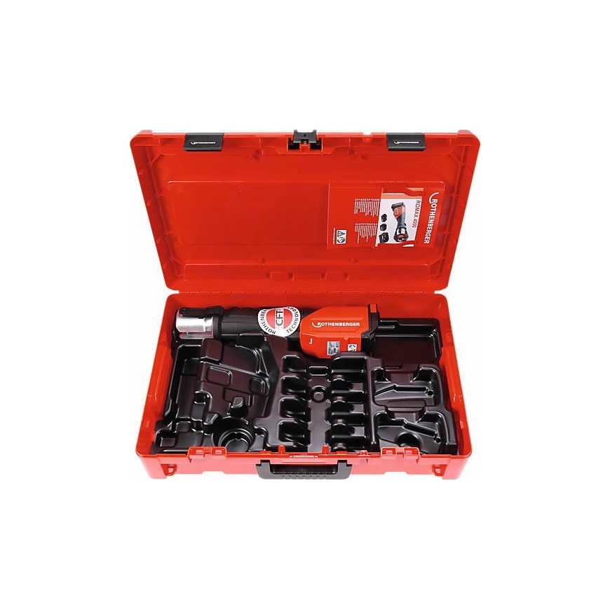 Аккумуляторный трубопресс ROMAX 4000 рама, в кейсе CAS, Rothenberger – 2