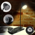 Tellur Nostalgia Wireless Desk Charger, Bluetooth Speaker, Desk Lamp black Tellur Nostalgia Wireless Desk Charger, Bluetooth Speaker, Desk Lamp black
