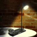 Tellur Nostalgia Wireless Desk Charger, Bluetooth Speaker, Desk Lamp black Tellur Nostalgia Wireless Desk Charger, Bluetooth Speaker, Desk Lamp black