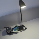 Tellur Nostalgia Wireless Desk Charger, Bluetooth Speaker, Desk Lamp black Tellur Nostalgia Wireless Desk Charger, Bluetooth Speaker, Desk Lamp black