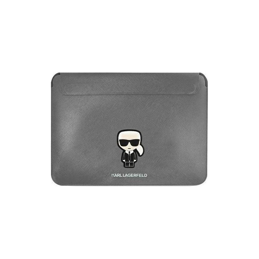 Karl Lagerfeld mova KLCS14PISFG 13/14 "Sidabrinė/Ser Saffiano Ikonik Karl