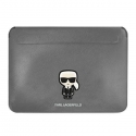 Karl Lagerfeld Clutch KLCS14PISFG 13/14 "Silver/Ser Saffiano Ikonik Karl Karl Lagerfeld Clutch KLCS14PISFG 13/14 "Silver/Ser Saffiano Ikonik Karl