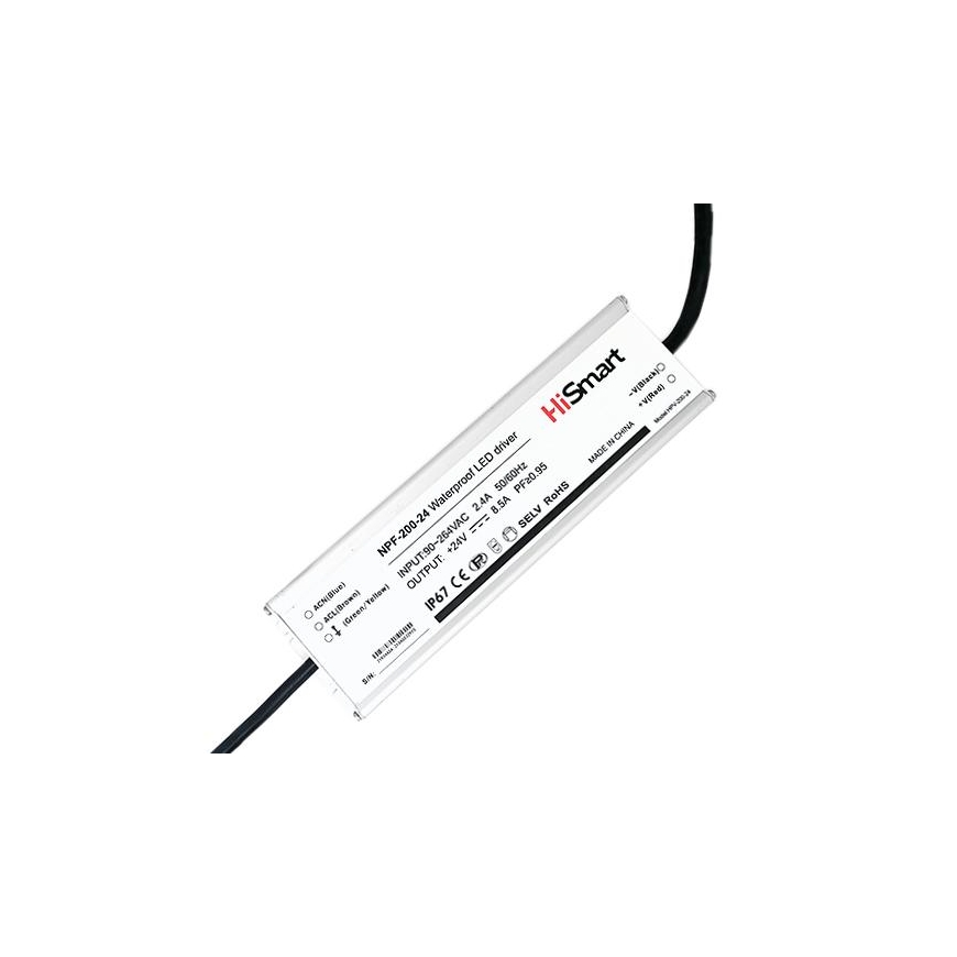 Hismart Maitinimo šaltinis 24V, 8.5A, 200W