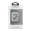 Guess Protective Case GUACA2LSVSBF Silicone Vintage for AirPods 1/2 Blue/Pink