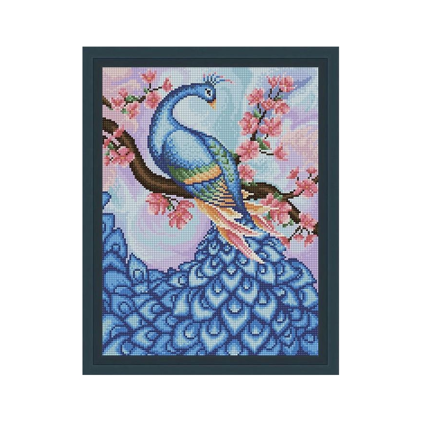 Beldizart Diamond painting set Sakura & Peacock 40х30 cm AZ-1624 – 2