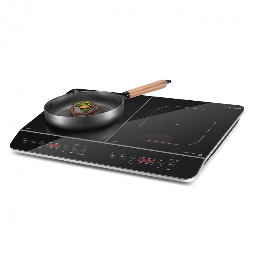 Caso Design Touch 3500 Must Tööpinna peal 60 cm Tsooniga induktsioonplaat 2 tsoon(id) – 2