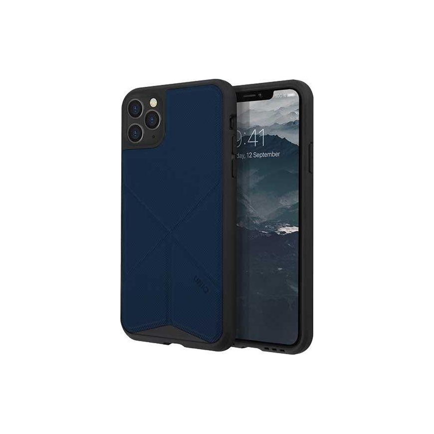 Uniq UNIQ DĖKLAS Transforma „iPhone 11 Pro Maks. mėlyna/tamsiai mėlyna pantera“