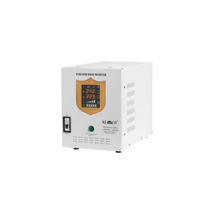 Uninterruptible power supply 12V 230V 2200VA/1600W KEMOT PROsinus 2200 – 5
