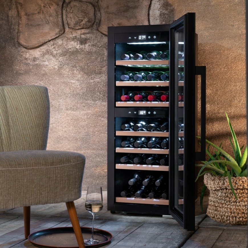 Caso WineExclusive 38 Smart Компрессорный винный шкаф Отдельно стоящий Черный 38 бутылка(и) – 2