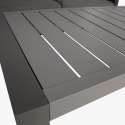 Garden furniture set TOMSON table, sofa and 2 chairs, grey Garden furniture set TOMSON table, sofa and 2 chairs, grey