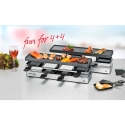 Rommelsbacher RC 1600 rakletigrill 8 isik(ut) 795 W Must, Hõbe Rommelsbacher RC 1600 rakletigrill 8 isik(ut) 795 W Must, Hõbe