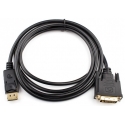 RoGer DisplayPort to DVI Cable 3m / DVI-D (Dual Link) RoGer DisplayPort to DVI Cable 3m / DVI-D (Dual Link)