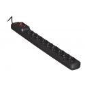 Activejet COMBO 9GN 3M pikendusjuhe 9 vahelduvvoolu kontakt Hoonesisene Must