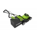 Greenworks 2504707UB zāles pļāvējs Stumjamais mauriņa pļāvējs Baterija Zaļš Greenworks 2504707UB zāles pļāvējs Stumjamais mauriņa pļāvējs Baterija Zaļš