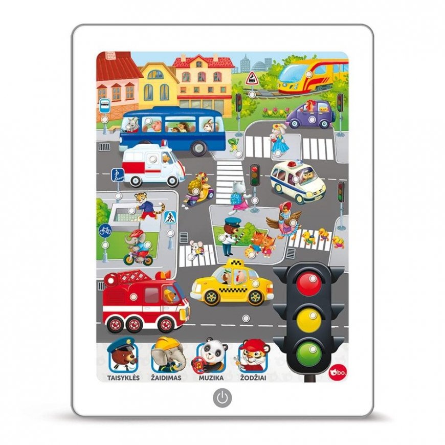 because Educational tablet "Safe traffic", LT – 2