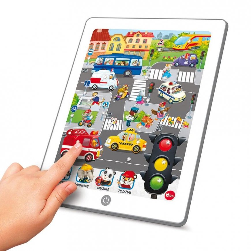 because Educational tablet "Safe traffic", LT – 3