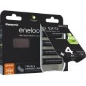 Rechargeable batteries Panasonic ENELOOP Pro BK-3HCDEC4BE, 2500 mAh, 500 (4xAA) in a box