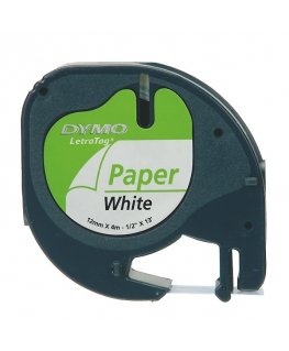 DYMO 12mm LetraTAG Paper tape этикеточная лента