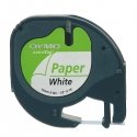 DYMO 12mm LetraTAG Paper tape etikettien kirjoitusnauha DYMO 12mm LetraTAG Paper tape etikettien kirjoitusnauha