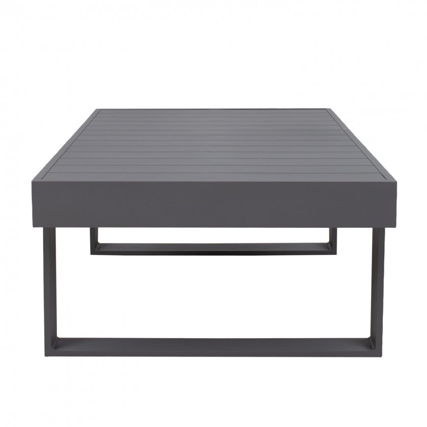 Coffee table FLUFFY 133x73,5xH42cm, grey – 3
