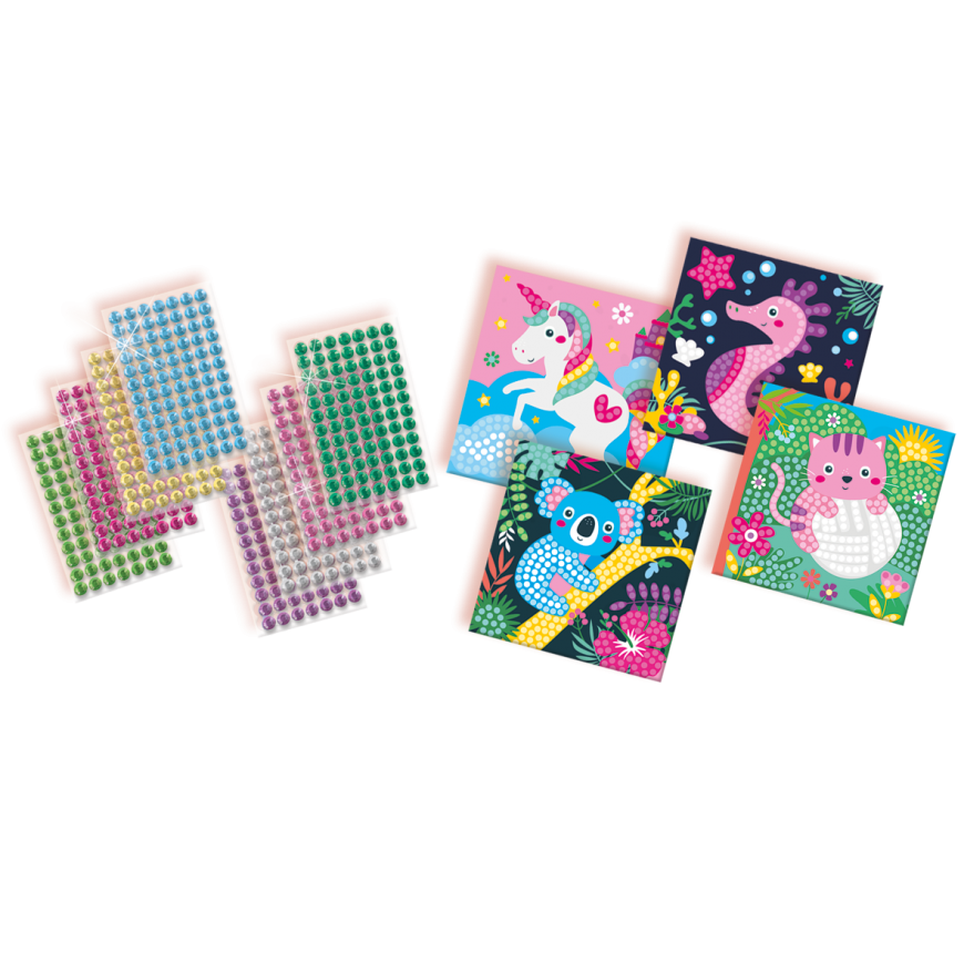 SES Creative Set "Diamond Animals" – 2