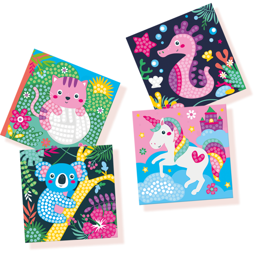 SES Creative Set "Diamond Animals" – 5