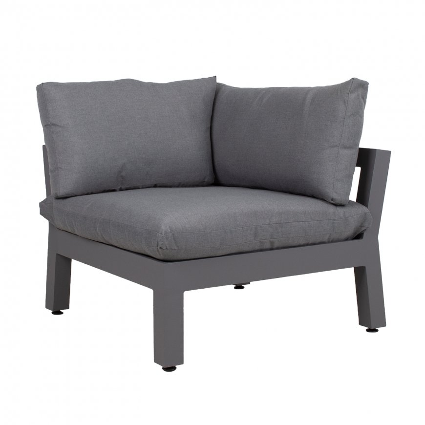 Modular sofa FLUFFY corner, grey – 3