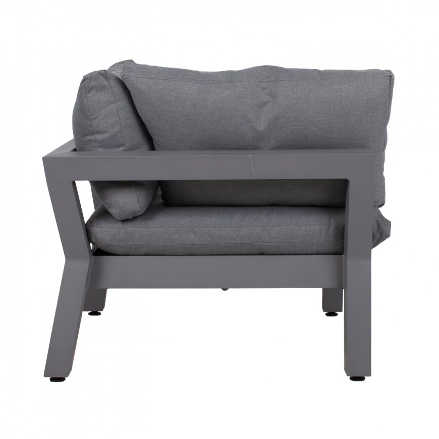 Modular sofa FLUFFY corner, grey – 4