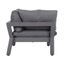 Modular sofa FLUFFY corner, grey