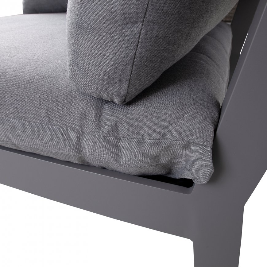Modular sofa FLUFFY corner, grey – 5