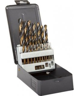 Proline Pro-Line drill Metal drill HSS DIN338 19 pcs 1-10 mm