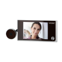 Orno Electronic 3.5 Inch LCD Door Viewfinder Wide Angle Lens Battery Powered Silver