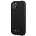 Case Karl Lagerfeld KLHCP13SSLMP1K iPhone 13 mini 5.4 inch hardcase black/black silicone plate