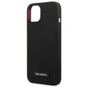 Case Karl Lagerfeld KLHCP13SSLMP1K iPhone 13 mini 5.4 inch hardcase black/black silicone plate