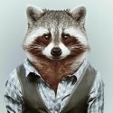Beldizart IŠPARDAVIMAS (nebegaminamas) Mr Raccoon 38 х 38 cm WD257 Beldizart IŠPARDAVIMAS (nebegaminamas) Mr Raccoon 38 х 38 cm WD257