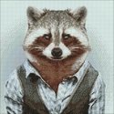 Beldizart IŠPARDAVIMAS (nebegaminamas) Mr Raccoon 38 х 38 cm WD257 Beldizart IŠPARDAVIMAS (nebegaminamas) Mr Raccoon 38 х 38 cm WD257