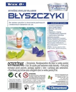 Clementoni mokslinis linksmumas. Sukurkite savo lūpų blizgesį