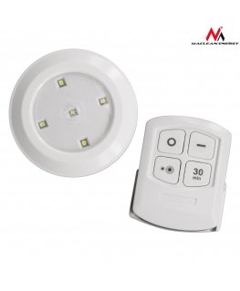 Lubinis šviestuvas MACLEAN MCE165 Maclean MCE165 Remote Control 6 LED light With 3xAAA baterija pilot
